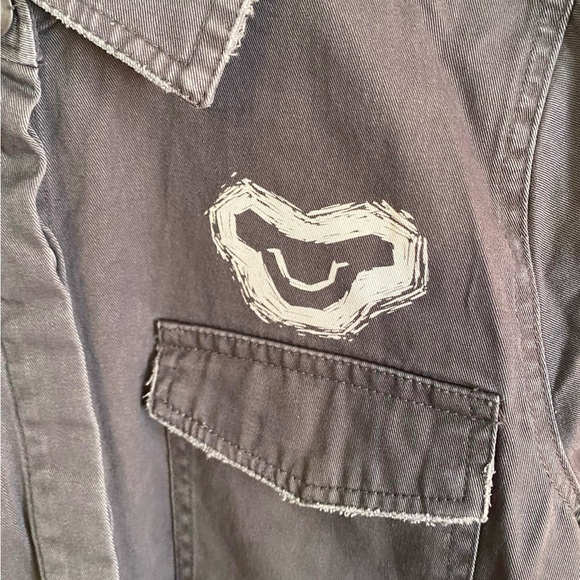 Disney Her Universe The Lion King Grey Cargo Jacket Size S - Picture 3 of 8